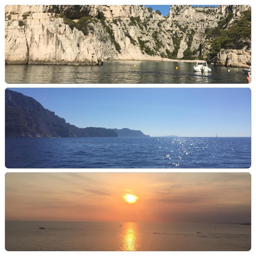Cassis, Le Grand Bleu, Triplex Vue Mer, Port Plage 10Mn A Pieds Экстерьер фото